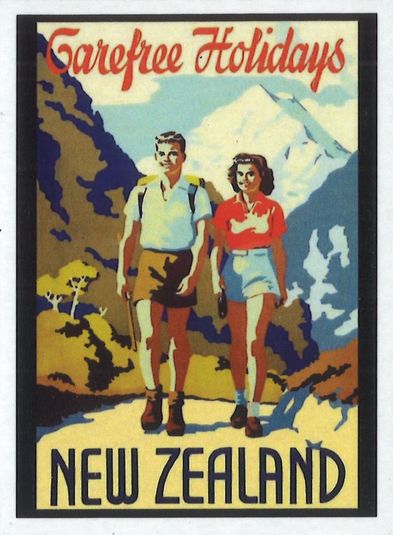 Carefree Holidays New Zealand Magnet