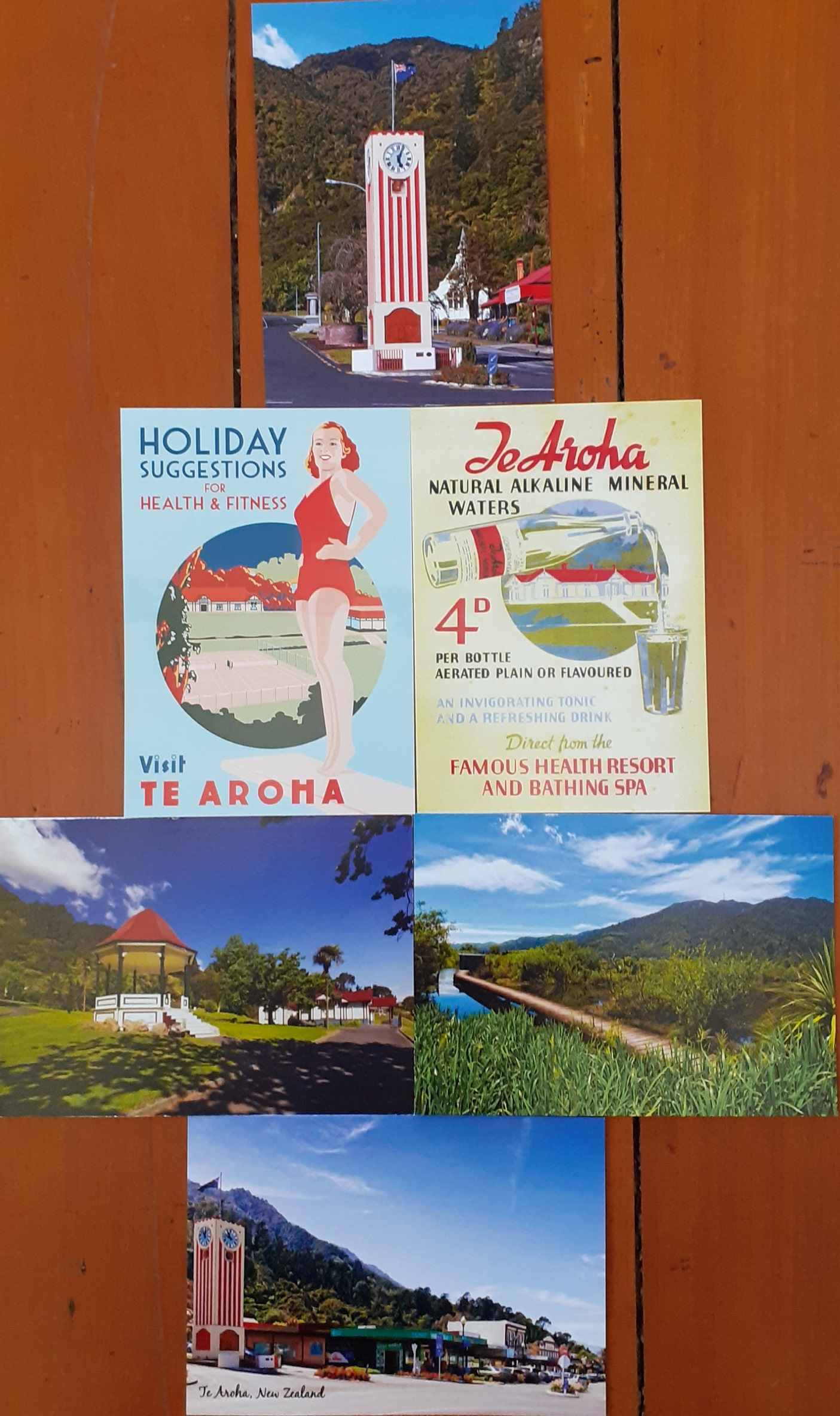 Te Aroha Postcard Pack 5