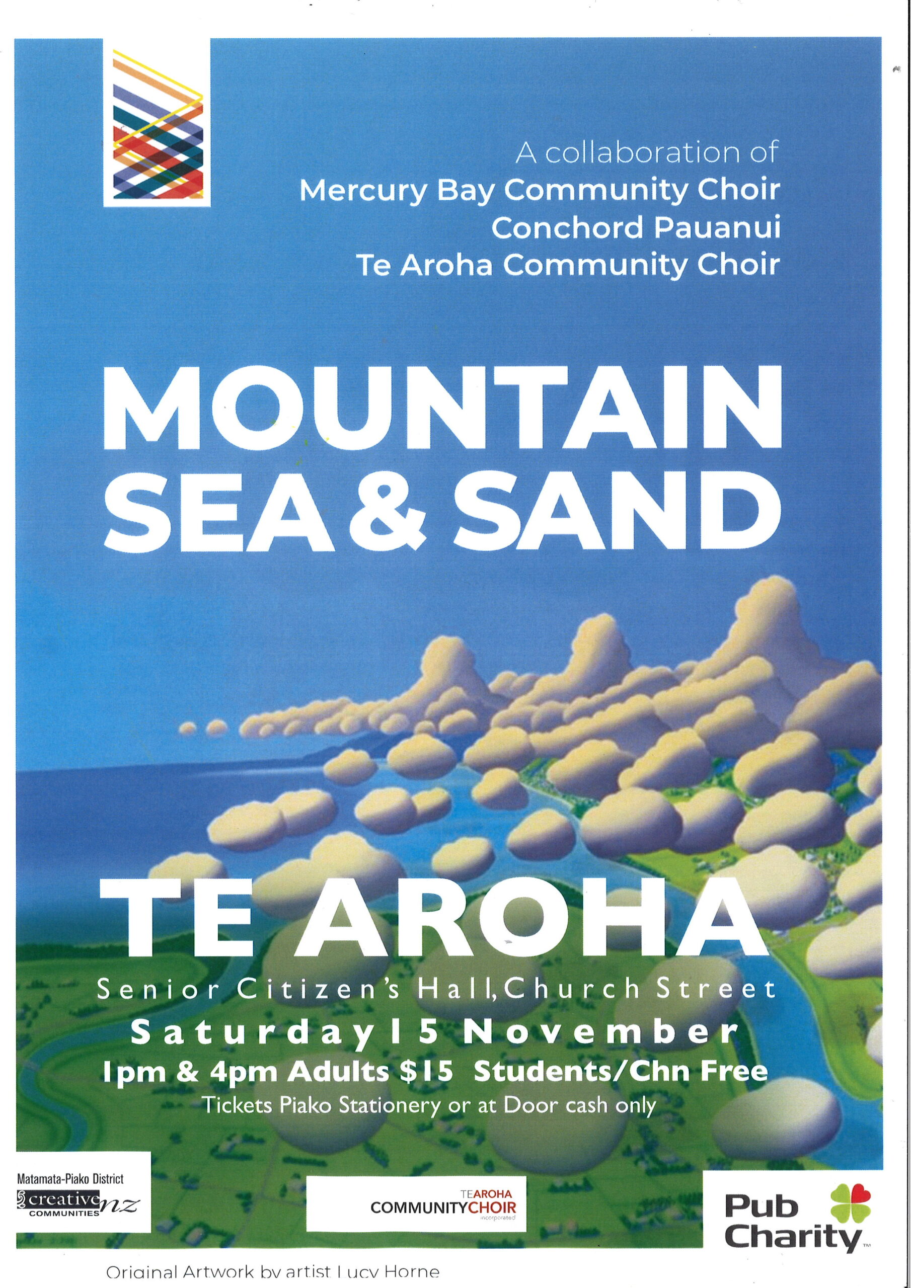 Mountains Sea and Sand